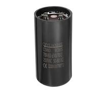 MECCANIXITY Condensador de funcionamiento del motor CD60, 708-850uf/MFD AC250V, condensador de arranque de funcionamiento 50-60Hz universal para motor eléctrico, negro, 53 x 110 mm