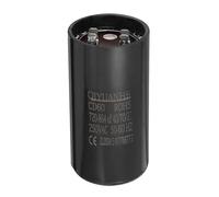 MECCANIXITY Condensador de funcionamiento del motor CD60, 720-864uf/MFD AC250V, condensador de arranque de funcionamiento 50-60Hz universal para motor eléctrico, negro, 53 x 110 mm