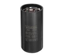 MECCANIXITY Condensador de funcionamiento del motor CD60, 850-1020uf/MFD AC250V, condensador de arranque de funcionamiento 50-60Hz universal para motor eléctrico, negro, 53 x 110 mm
