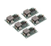 MECCANIXITY Convertidor DC-DC Regulador de voltaje, módulo de potencia ajustable MINI360 4.75-23V a 1.0-17V 3A para transformadores de potencia de ajuste de potencia, 5 piezas