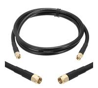 MECCANIXITY KMR/LMR240 Cable de extensión coaxial, 50 ohm SMA macho a SMA macho, cable coaxial de baja pérdida, extensión de cable de antena con conector para 3G 4G 5G LTE Ham WiFi GPS RF Radio Uso