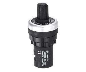 MECCANIXITY LA42DWQ-22 - Potenciómetro giratorio de 10 K Ohm 13 mm, potenciómetro de accionamiento de velocidad variable, convertidor inversor para regulación de control de velocidad del motor
