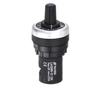 MECCANIXITY LA42DWQ-22 - Potenciómetro giratorio de 20 K Ohm 13 mm, potenciómetro de accionamiento de velocidad variable, convertidor inversor para regulación de control de velocidad del motor