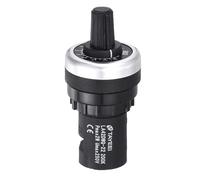 MECCANIXITY LA42DWQ-22 - Potenciómetro giratorio de 200 K Ohm 13 mm, potenciómetro de accionamiento de velocidad variable, convertidor inversor para regulación de control de velocidad del motor