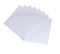 MECCANIXITY Paquete de 50 láminas reactivas de tóner, hojas de transferencia de papel de aluminio decorativo de 8.5 x 11 pulgadas, A4 para impresora láser, álbumes de recortes, transferencia de calor,