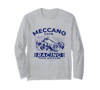 Meccano Club Modelo Coche Racing Team Retro Manga Larga