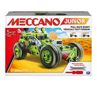 Meccano Junior, 3-in-1 Deluxe Pull-Back Buggy STEAM Model Buil (Importación USA)