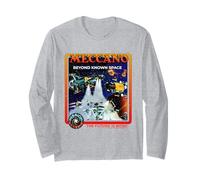 Meccano Misión El Universo Modelo Nave Espacial Retro Manga Larga