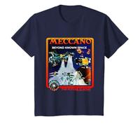 Meccano Misión El Universo Modelo Nave Espacial Retro Niños Camiseta