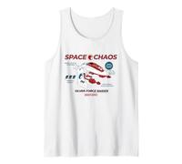 Meccano modela Space Chaos Silver Force Raider Camiseta sin Mangas