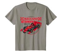 Meccano Racing Modelo Coche París Francia Retro Niños Camiseta