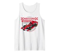 Meccano Racing Modelo Coche Retro Camiseta sin Mangas
