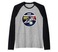 Meccano Space 2501 - Modelo de Nave Espacial Retro Camiseta Manga Raglan