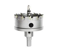 Meccion Broca Cortadora de Agujeros de Metal, Cortador Orificio con Punta de T.C.T Carburo de Tungsteno para Chapa de Acero Inoxidable, Metal, Aleación, Hierro, Madera (70mm)