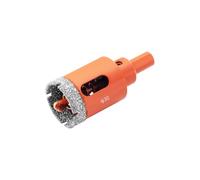 Meccion Broca de Diamante con Fresa Guía, Sierra Perforadoras de Diamante para Azulejos, Porcelana, Vidrio, Mármol, Cerámica (30mm)