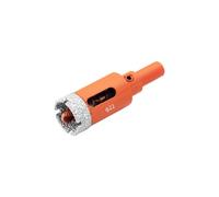 Meccion Broca de Diamante con Fresa Guía, Sierra Perforadoras de Diamante para Azulejos, Porcelana, Vidrio, Mármol, Cerámica (22mm)