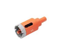 Meccion Broca de Diamante con Fresa Guía, Sierra Perforadoras de Diamante para Azulejos, Porcelana, Vidrio, Mármol, Cerámica (28mm)