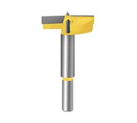 Meccion Broca Forstner Fresadora para Carpintería, Sierra de Corona de Carburo Excelente para Hacer Agujeros Ciegos o Pasantes en Madera (48mm)
