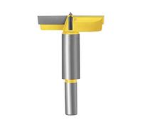 Meccion Broca Forstner Fresadora para Carpintería, Sierra de Corona de Carburo Excelente para Hacer Agujeros Ciegos o Pasantes en Madera,Largo 55mm