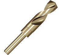 Meccion HSS-Co Broca para Metal 21.5mm Profesionales Brocas Helicoidal para Metal, Acero Inoxidable, Aluminio y No Ferrosos, Estándar DIN 338