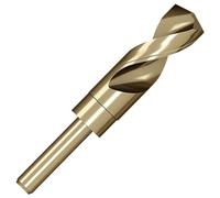 Meccion HSS-Co Broca para Metal 27mm Profesionales Brocas Helicoidal para Metal, Acero Inoxidable, Aluminio y No Ferrosos, Estándar DIN 338