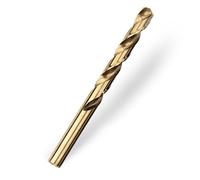 Meccion HSS-Co Brocas Helicoidales para Metal, Acero Inoxidable, Madera, Plástico y Hierro (12mm x 151mm x 1pc)