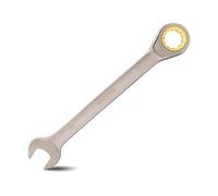 Meccion Llaves Combinadas, Professional 23mm Llaves Fijas con Carraca - Acero Cromo Vanadio Forjada, Niquelada Negro