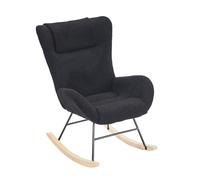 Mecedora con Respaldo, Mecedora de jardín, Mecedora con Respaldo for Exterior, Mecedora con Brazo, Adecuada for Sala de Estar, Dormitorio, Exterior, jardín, Interior, etc.
