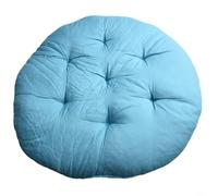 Mecedora para exteriores, almohadilla redonda para silla de papaya para colgar canasta, alivio de presión ergonómico para patio, columpio acolchado con funda de poliéster transpirable, jardín (D)