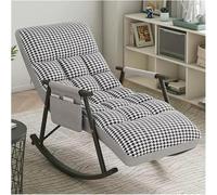 Mecedora, sillón reclinable moderno con respaldo alto, diseño cómodo para sala de estar y ocio