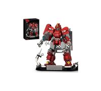 Mech de juguete para construir, modelo de robot con llamas, para niños. Genial set de exhibición de