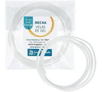 Mecha Encerada para Velas de Gel 3|Ideal para Parafina en Gel | Fácil de Usar y Ajustable | Descubre Cómo Elegir la Mejor Mecha I 1 Metro