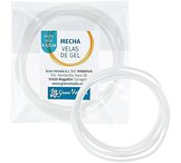 Mecha para Velas de Gel 4|Encerada y versátil para Resultados óptimos. Ideal para diámetros Diversos. Descubre cómo Elegir y colocarla adecuadamente. I 10 Metros