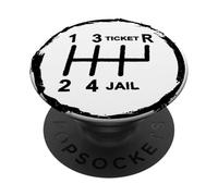 Mechanic Gift Car Shift Car Speed Lover Racing Gear PopSockets PopGrip Adhesivo