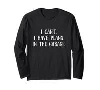 Mechanic Quote: I Can't I Have Plans In The Garage Auto Car Manga Larga