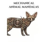 Mechanical Animal Mandalas: A Relaxing Adult Coloring Book with Intricate Mechanical Animal Designs (Mandala Coloring Series)