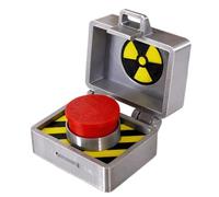Mechanical Clicker Toy, Button Relief Desk Accessory, 5.5x3cm Premium Office Fidget Clicker Feedback with High-Tactile for Adults, Stress Relief Tool for Home Car Airplane Travel Daily Work