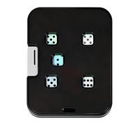 Mechanical Dice - Desktop Rolling Game Props for Parties | ABS Rotating Number Cube with Compact Travel Design, Portable Interactive Spinner Toy, Activity Accessory for Classroom Camping Home