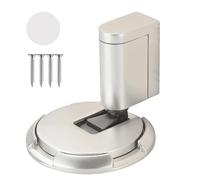 Mechanical Door Stop - Windproof Door Stop, No Punching Doors Stops, Strong Windproof No Punching Floor Doors Stops | Aluminum Alloy Floor Stopp Lock For Double-Sided Tape Or Screw Fixed