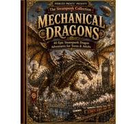 Mechanical Dragons: 40 Epic Steampunk Dragon Adventures for Teens & Adults