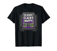 Mechanical Keyboard Custom Switch Clicky Clacky Happy Camiseta