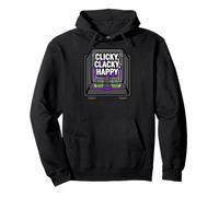 Mechanical Keyboard Custom Switch Clicky Clacky Happy Sudadera con Capucha