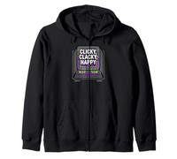 Mechanical Keyboard Custom Switch Clicky Clacky Happy Sudadera con Capucha