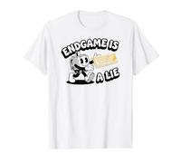 Mechanical Keyboard Endgame Is A Lie Custom Keeb Mascot Camiseta gráfica económica, Hombre, Blanco, L