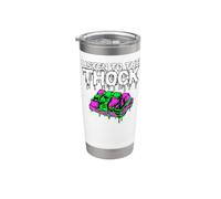Mechanical Keyboard Listen To The Thock PC Gamer Vaso térmico de acero inoxidable de doble pared
