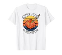 Mechanical Keyboard Lube Your Switches Keeb Builder Retro Camiseta gráfica económica, Hombre, Blanco, XL