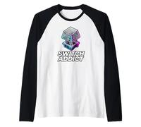 Mechanical Keyboard Switch Addict Keeb Maker Camiseta Manga Raglan