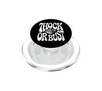 Mechanical Keyboard Thock Or Bust Custom Switch Design PopSockets PopGrip para MagSafe
