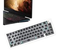 Mechanical Keyboards Portable Desktop Computer Keyboard Multimedia Knob