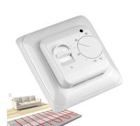 Mechanical Knob Termostato, termostato ajustable controlador, piso Heating, 2.36 Inc/3,39 x 3,39 pulgadas, regulación Heater, for Commercial and Civil Buildings